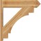 Ekena Millwork Merced Arts & Crafts Rough Sawn Outlooker, Western Red Cedar, 8"W x 34"D x 34"H OUT08X34X34MRC03RWR - alternate 4